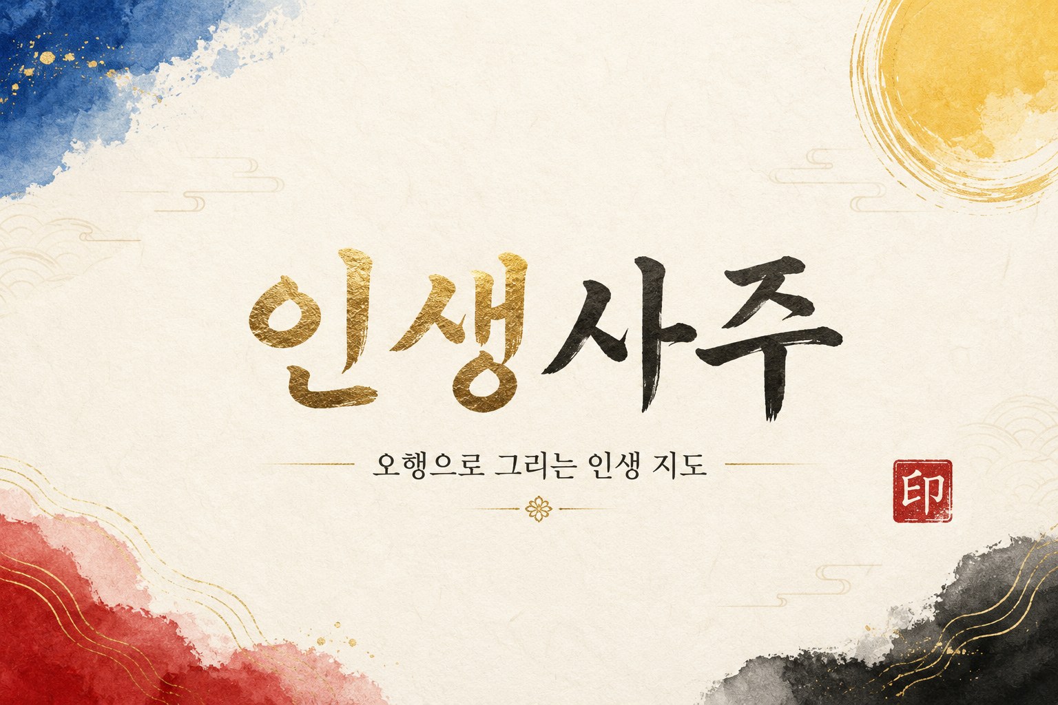 인생사주 — 오행으로 그리는 인생 지도